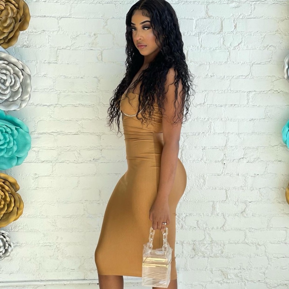 Cafe Rhinestone dress